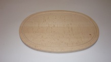 Board in oval shape