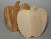 Board in shape of apple